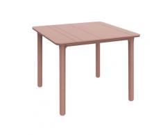Resol »Noa« Outdoor Tisch quadratisch Dark Grey/White