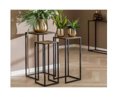 designline »metallic« Blumentisch