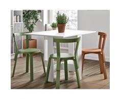 TemaHome »Papillon« Esstisch Weiß 103x73x76 cm