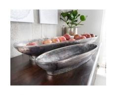 die Faktorei »Alu« Deko Schale antik - natur – erhältlich in 2 Größen