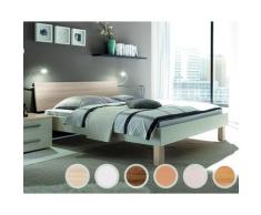 Hasena Top-Line Bett Advance Cantu/Orva 120x200 cm / Buche walnuss, geölt