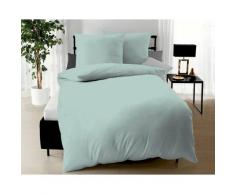 Kaeppel Mako-Satin Bettwäsche Uni 3000/653 mint 155x220 cm / 80x80 cm