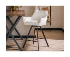 designline »Raster« Barstuhl Bouclé bouclé taupe