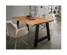 SalesFever »Saira« Esstisch Akazie mit A-Gestell 220x110 cm