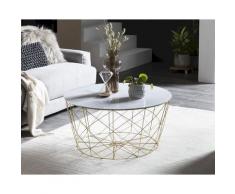 SalesFever »May« Couchtisch Marmor-Optik – erhältlich in 2 Farben