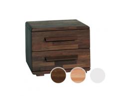 Hasena Fine-Line Nachttisch Noma Buche weiss deckend