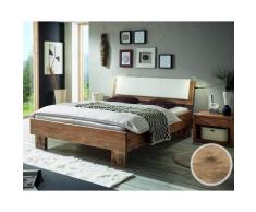 Hasena Oak-Vintage Massivholzbett Cadro Tava/Sion 140x200 cm