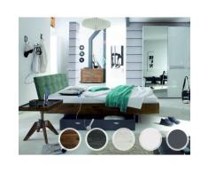 Hasena Factory-Line Massivholzbett Loft Vilo/Ronna 200x200 cm white