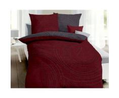 Kaeppel Essential Bettwäsche »Jaro« 285/642 rubin 200x200 cm / 2x 80/80 cm