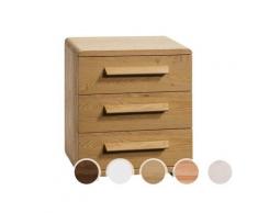 Hasena Boxspring Nachttisch Trigo Buche weiss deckend