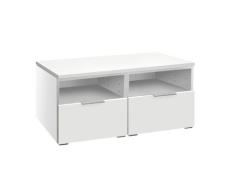 Hasena »Owita« Kommode Korpus MDF: 10-Weiss / Front, Top: 80-Kernbuche natur, geölt