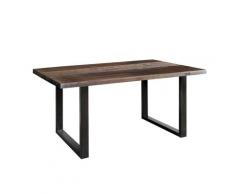 WOLFMÖBEL »City« Akazie Esstisch rough wood 195x90 cm