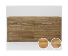 Massivholz »Basel« Sideboard II Wildeiche natur