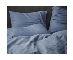 Essenza »Guy« Bettwäsche Blue 135x200 cm / 80x80 cm