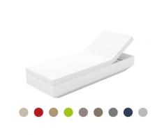 Vondom »VELA« Outdoor Sonnenliege Basic matt / Ecru