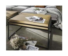 die Faktorei »Rich« Couchtisch I MDF gold