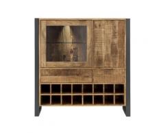 MassivHolz »Cayro« Weinschrank