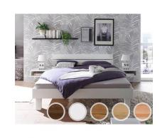 Hasena Pronto »Prato« Massivholzbett 160x200 cm / Buche weiss deckend, lackiert / 25 cm