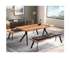 Schösswender »Vigo 100« Essgruppe V Echtleder Laguna soft schwarz