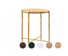 Hasena Moderno Nachttisch Nali Bronze / Buche weiss deckend, lackiert