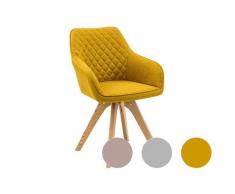 SalesFever »Birdie« Armlehnstuhl 2er-Set currygelb