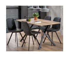 designline »Merk« Esstisch Eiche 160x76x90 cm