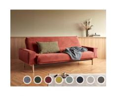 Innovation Mimer Multifunktionales Klappsofa 140x200 cm / 562 Grün / Latex / mit Bezug