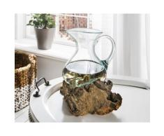 die Faktorei »Wurzel« Unikat mit mundgeblasenem Glaskrug