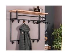 designline »Edge« Garderobe 12 Haken 100x80x33 cm