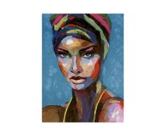 La Casa »Frauenkopf modern Art« Ölbild handbemalt 90x120 cm