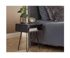 designline »Yucon« Nachttisch offenes Fach