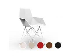 Vondom »FAZ« Outdoor Stuhl mit Armlehne Red