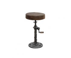 die Faktorei »Clint« Hocker mit Ledersitz Eisen