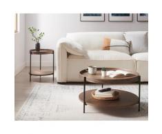 SalesFever »Vionelle« Couchtisch 2er Set Walnuss