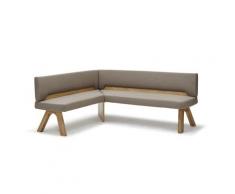Schösswender »Ontario« 200 Eckbank Variante B 232/172 cm / Gavin 03 beige / Wildeiche natur, Variante B