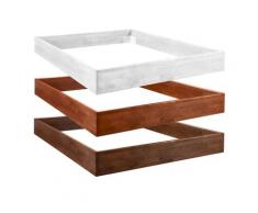 Hasena Wood-Line Massivholz Premium 23 Bettrahmen 180x210 cm / Buche weiss lasiert, lackiert