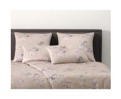 Elegante Satin Bettwäsche »Woodnight« 2195-1 Bettwäsche 200x200 cm / 80x80 cm