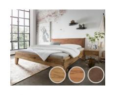 Forestales »Navarra« Massivholzbett II 200x200 cm / Wildeiche