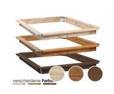 Hasena Oak-Line Wild Bettrahmen Cortina Wildeiche 180x210 cm / Wildeiche natur, gebürstet, geölt