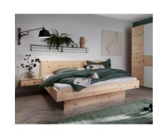 Forestales »Roseville« Massivholzbett Zirbe 200x200 cm