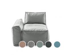 Sitting Bull »CAPPA« Outdoor Sofaelement rechts PG1 MIAMI 014 smoke