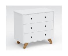 BLN Kids »TIPI« Kommode weiss, natur