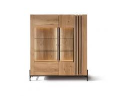 Massivholz »Ascona« Highboard – erhältlich in 8 Ausführungen