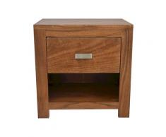 Möbilia »Amy« Nachtkommode Akazie