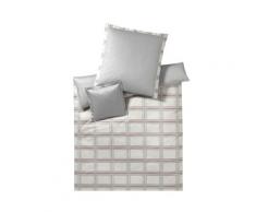 Elegante Mako-Satin Bettwäsche »Manhattan Brooklyn« 2123-07 Bettwäsche 155x200 cm / 80x80 cm