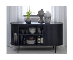 designline »Nola« Sideboard schwarz 140 x 76 x 45 cm