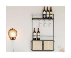 designline »Guuji« Wand-Weinregal