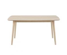 Actona »Nagano« Esstisch weiss pigmentiert 150x75,5x80 cm