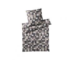 JOOP! »Mosaic« Graphite 4092-09 Bettbezug (Bettwäsche) / 240x220 cm