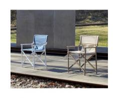 Resol »Boss Soft« Outdoor Stuhl White/Blue